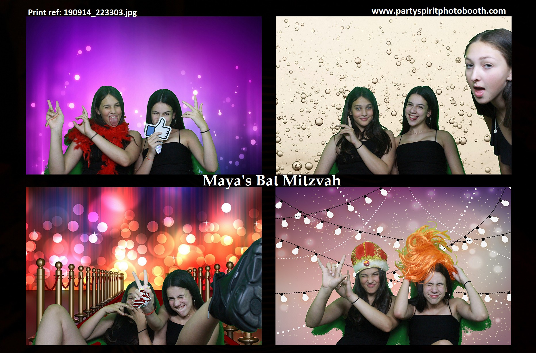 Maya's Bat Mitzvah | View more photos from the event at gallery.partyspiritphotobooth.com/u/PartySpiritPhotoBooth/Mayas-Bat-Mitzvah